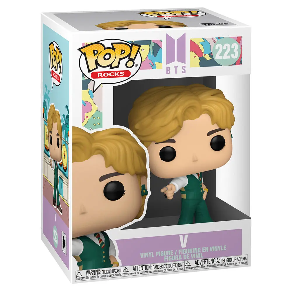 BTS POP! Rocks Vinyl Figura V Dynamite 9 cm fotografija izdelka