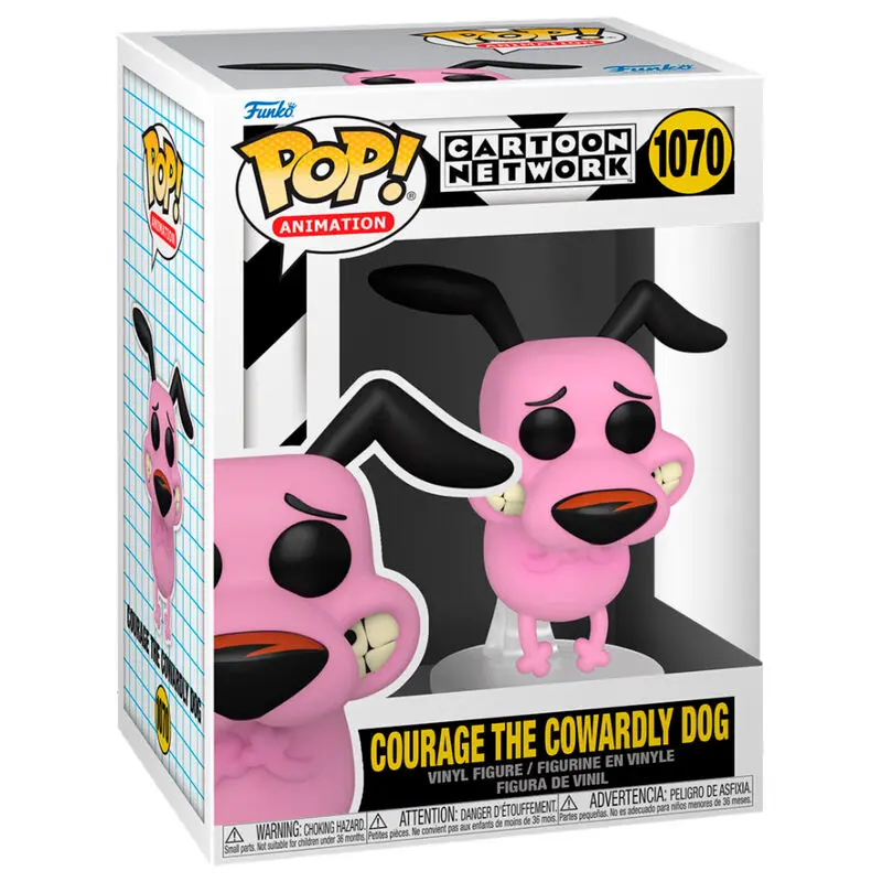 Courage the Cowardly Dog POP! Animation Vinilna Figura Courage 9 cm fotografija izdelka
