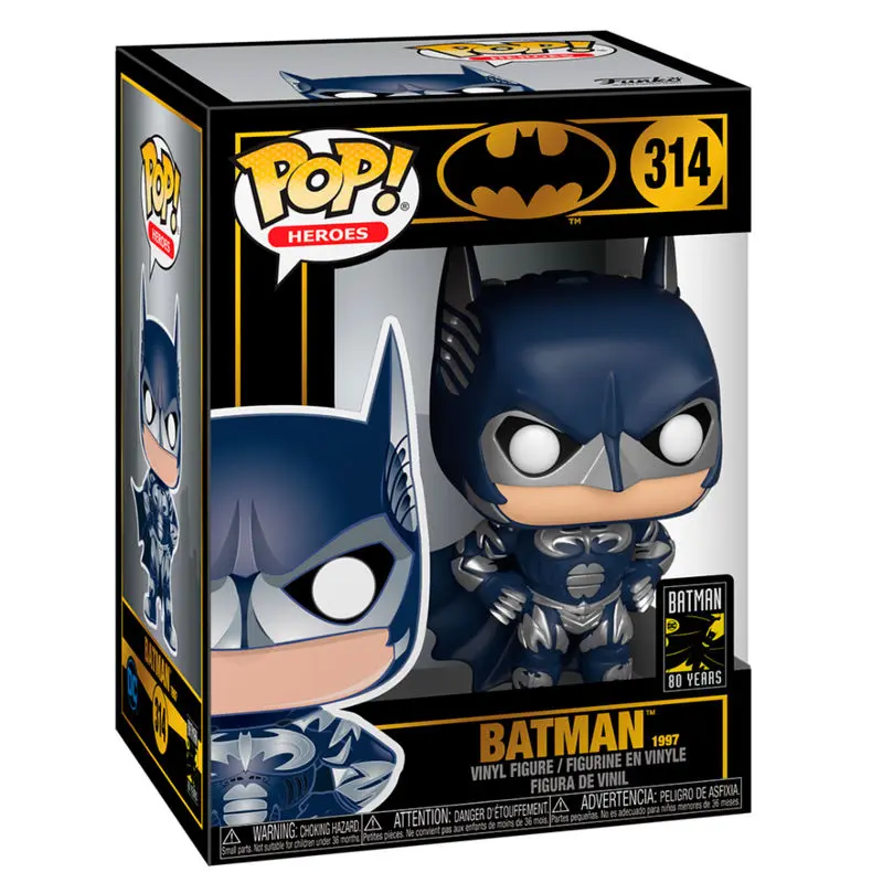 Batman 80th POP! Heroes Vinil Figura Batman (1997) 9 cm fotografija izdelka