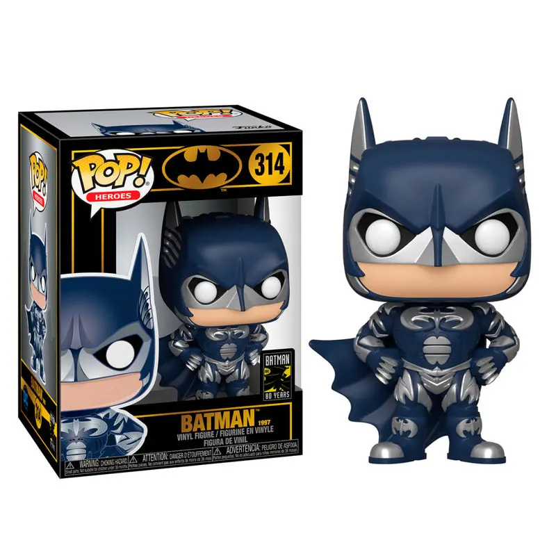 Batman 80th POP! Heroes Vinil Figura Batman (1997) 9 cm fotografija izdelka