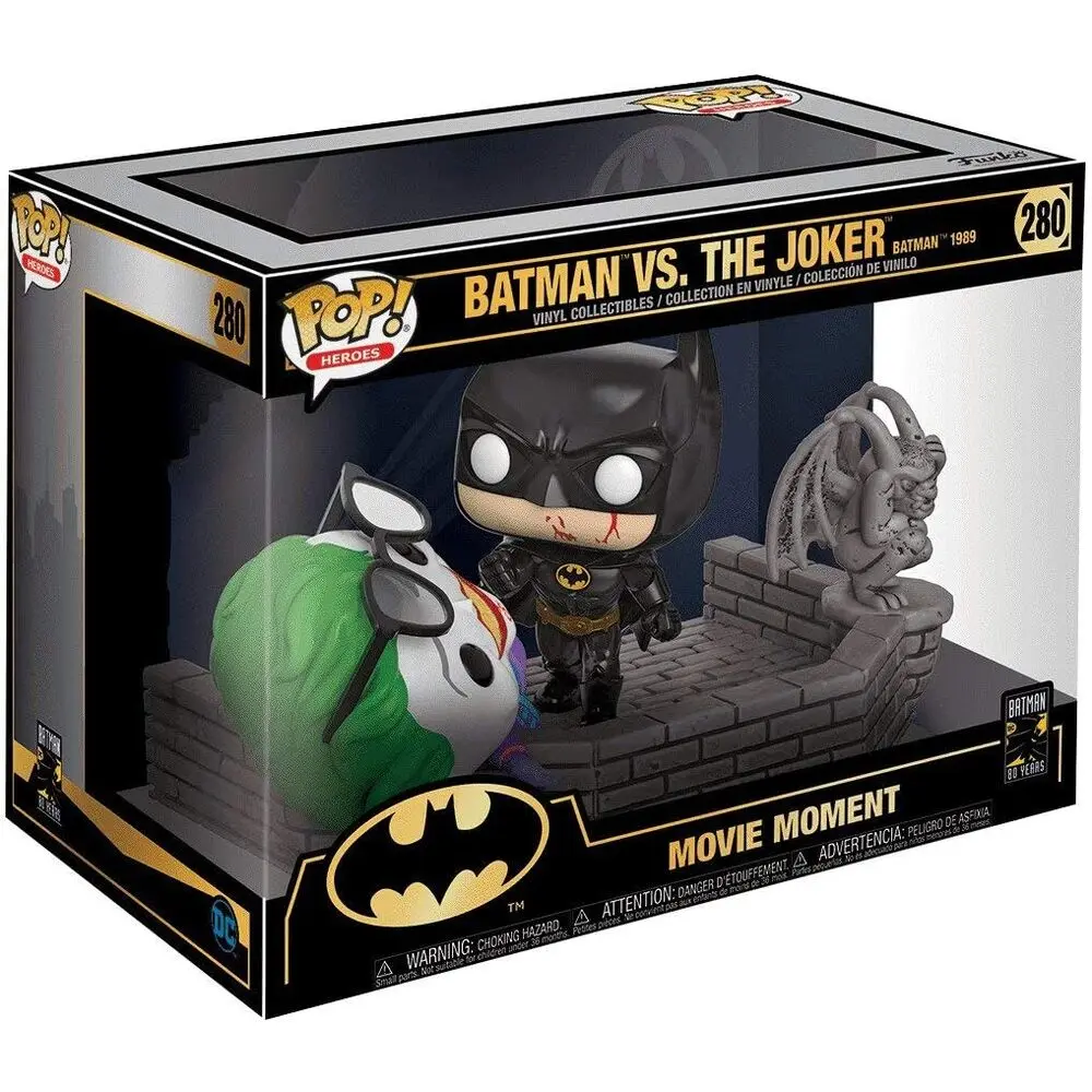 Batman 80th POP Moment! Vinilne Figure 2-Pack Batman & Joker (1989) 9 cm fotografija izdelka