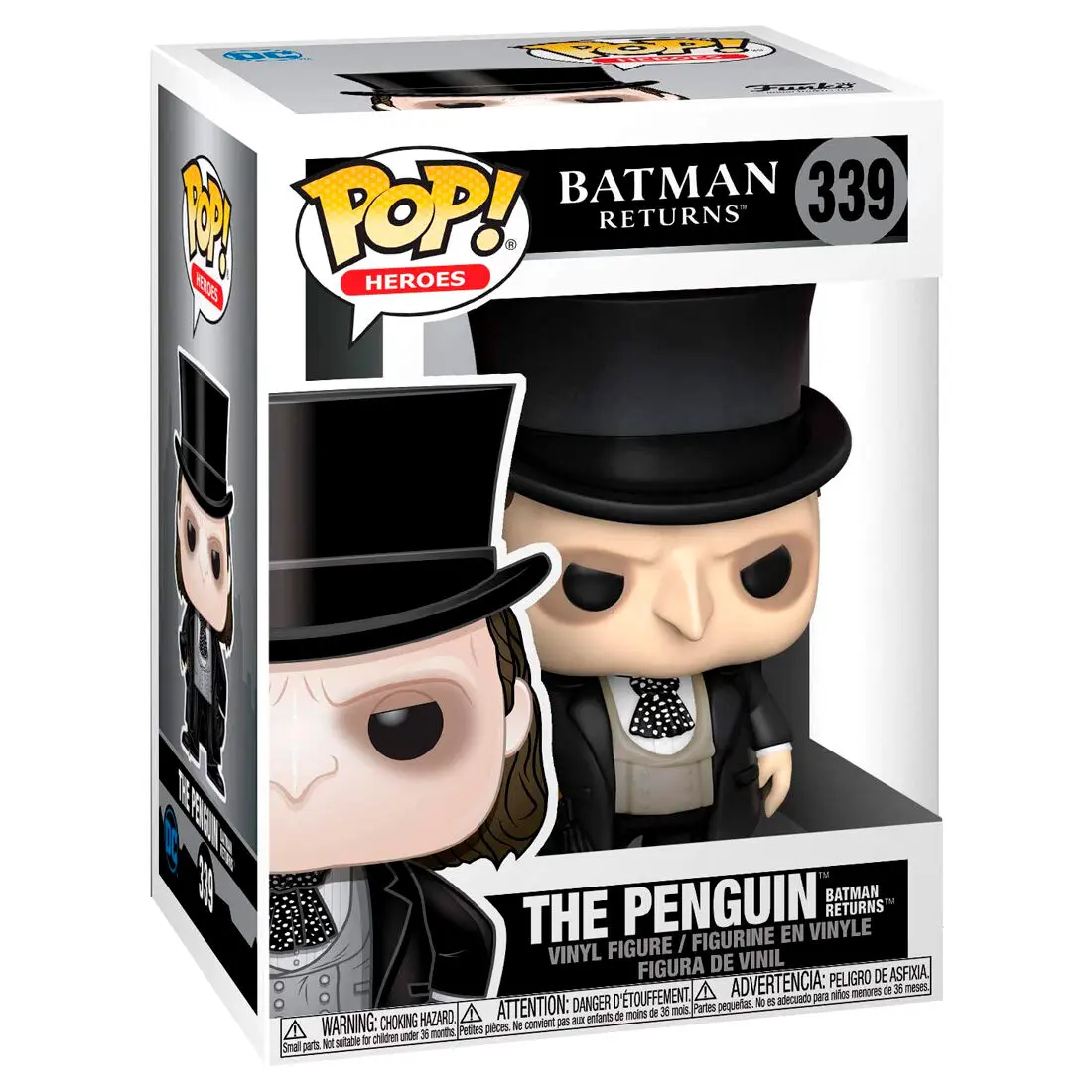 Batman Returns POP! Heroes Vinil Figura Pingvin 9 cm fotografija izdelka