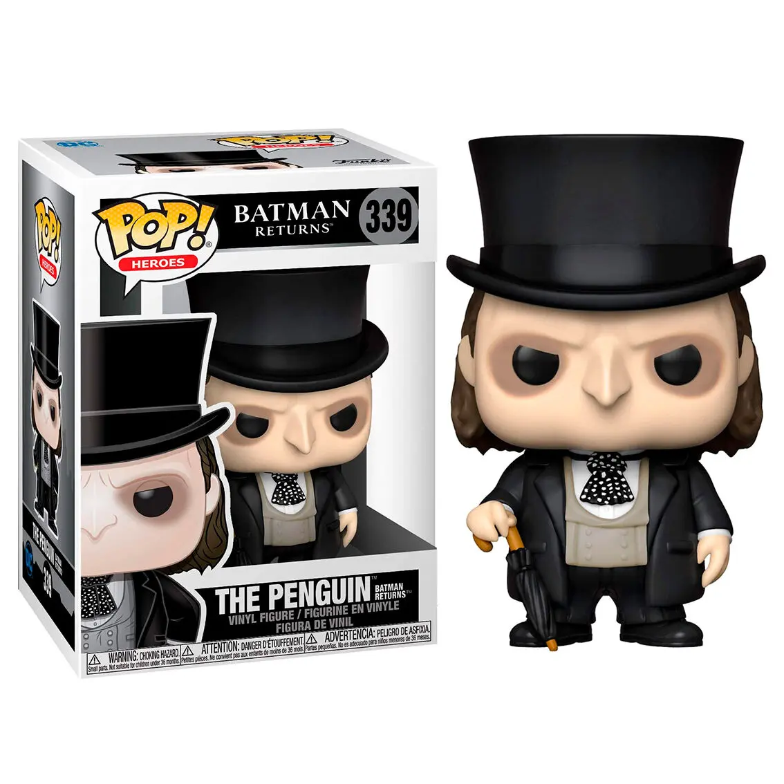 Batman Returns POP! Heroes Vinil Figura Pingvin 9 cm fotografija izdelka