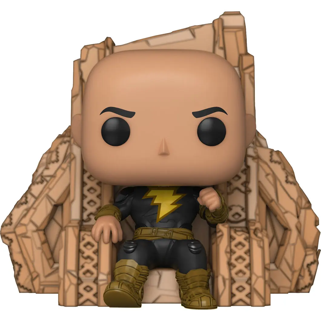 Black Adam POP! Deluxe Vinil Figura Black Adam na Prestolu 9 cm fotografija izdelka