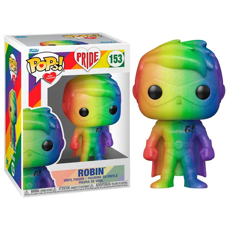 Pride 2022 DC Comics POP! Heroes Vinil Figura Robin 9 cm fotografija izdelka