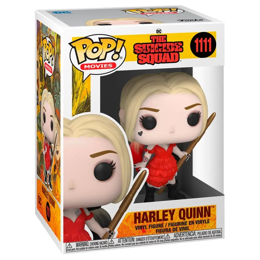 The Suicide Squad POP! Movies Vinyl Figure Harley Quinn (Damaged Dress) 9 cm fotografija izdelka