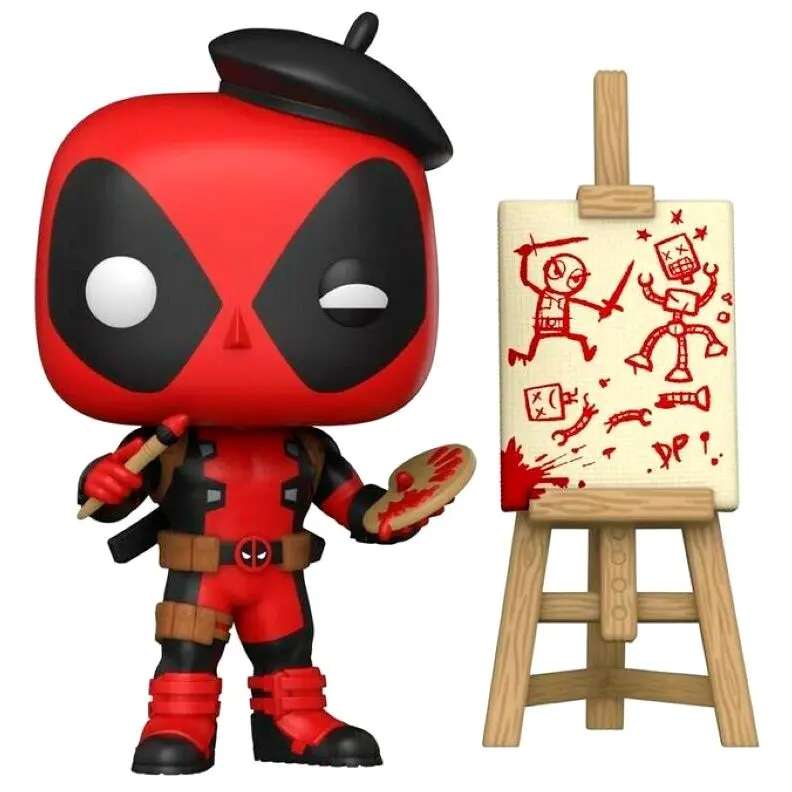 Marvel Deadpool 30. obletnica POP! Vinilna figura Artist Deadpool 9 cm fotografija izdelka