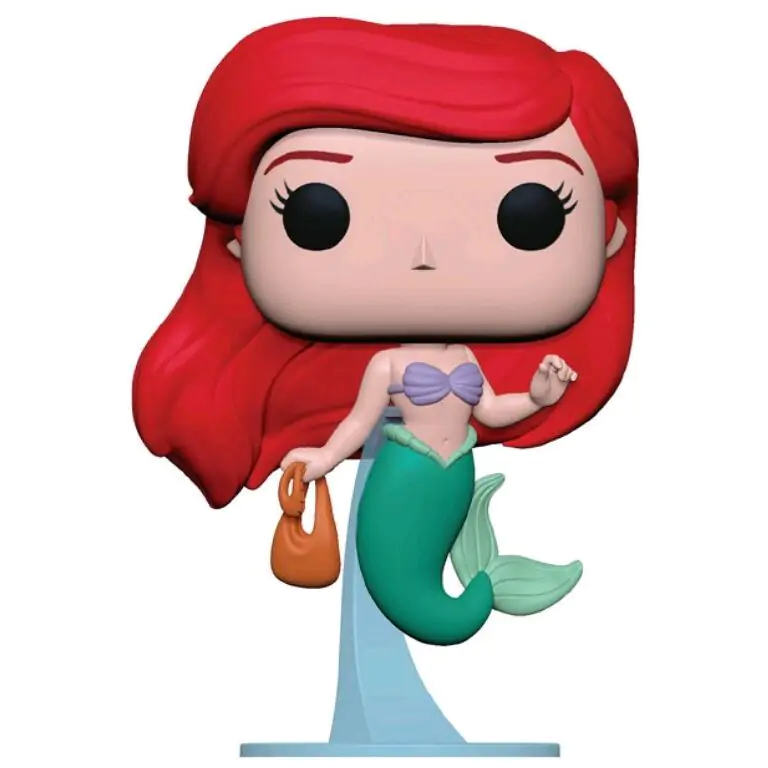 Mala morska deklica POP! Disney Vinilna Figura Ariel z Vrečko 9 cm fotografija izdelka