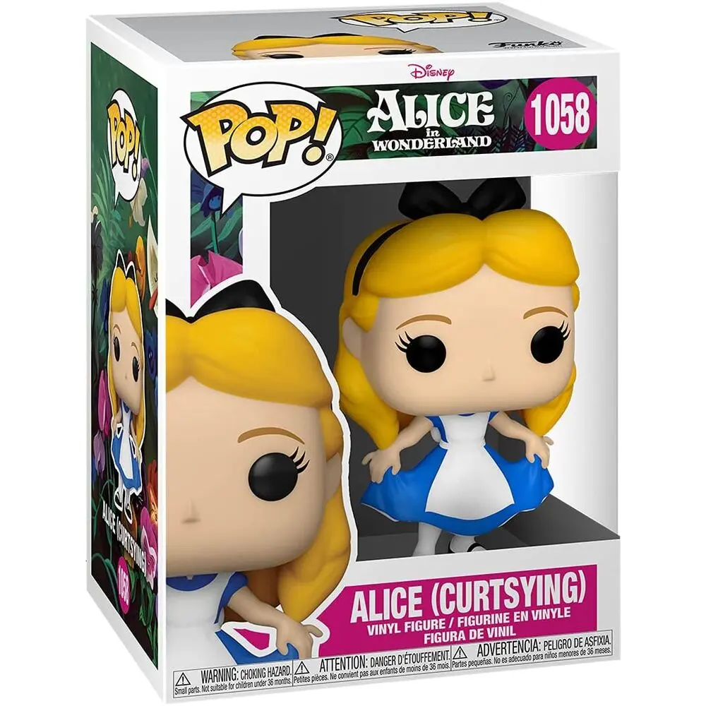 Alice in Wonderland POP! Disney Vinyl Figurica Alice priklanja se 9 cm fotografija izdelka