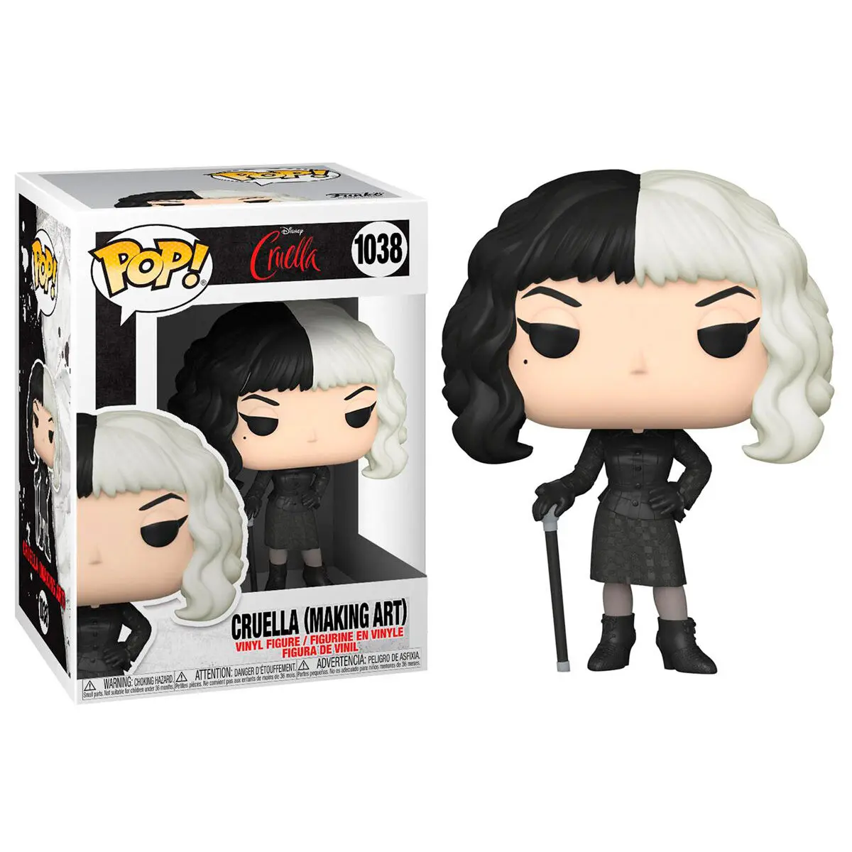 Cruella POP! Disney Vinyl Figurica Cruella (Making Art) 9 cm fotografija izdelka