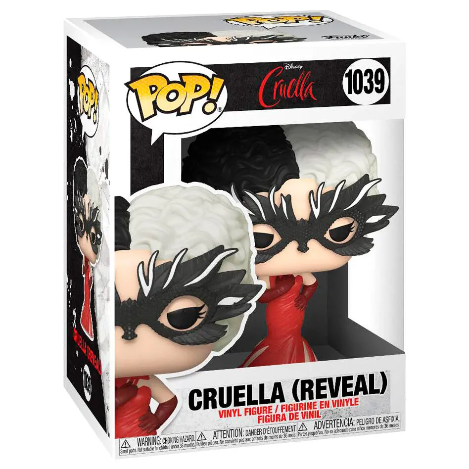 Cruella POP! Disney Vinyl Figurica Cruella (Reveal) 9 cm fotografija izdelka