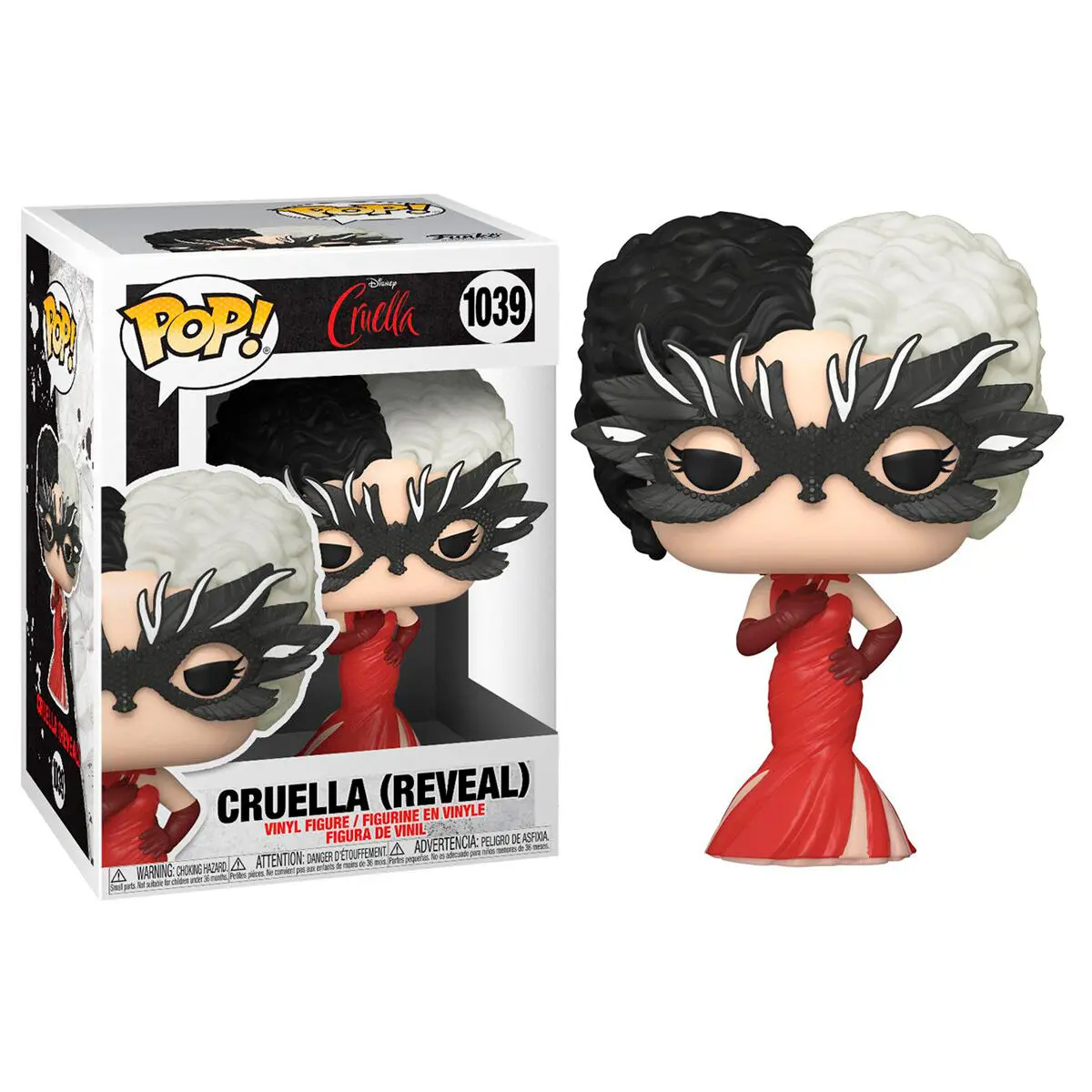 Cruella POP! Disney Vinyl Figurica Cruella (Reveal) 9 cm fotografija izdelka