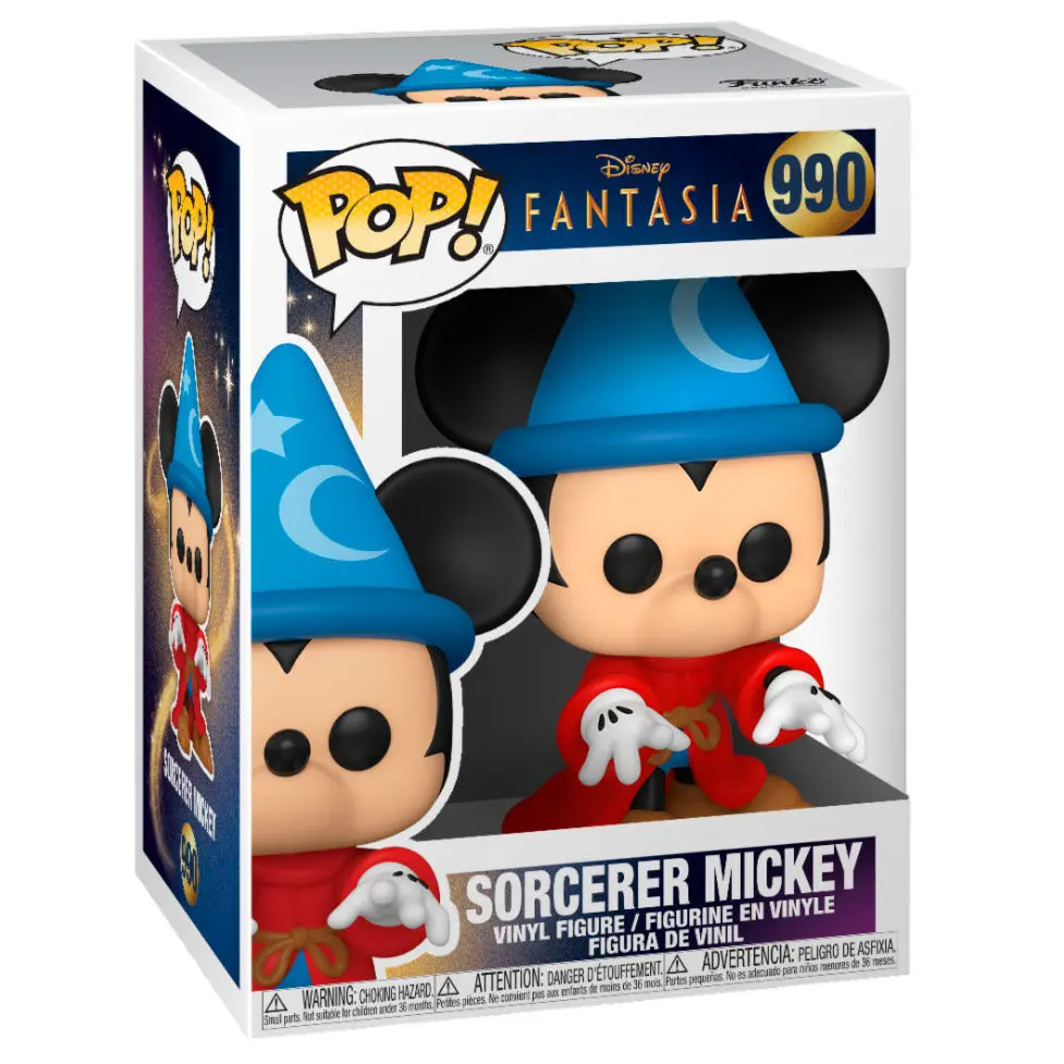 Fantasia 80th Anniversary POP! Disney Vinyl Figura Sorcerer Mickey 9 cm fotografija izdelka