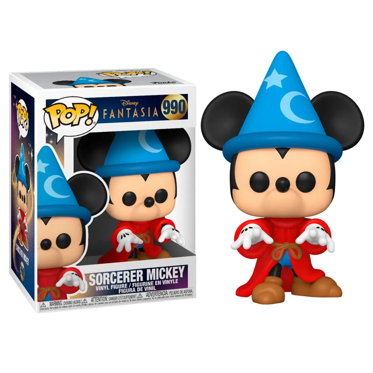 Fantasia 80th Anniversary POP! Disney Vinyl Figura Sorcerer Mickey 9 cm fotografija izdelka