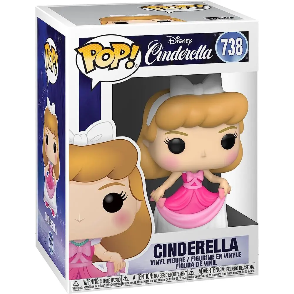 Cinderella POP! Vinyl Figure Pepelka (Pink Dress) 9 cm fotografija izdelka