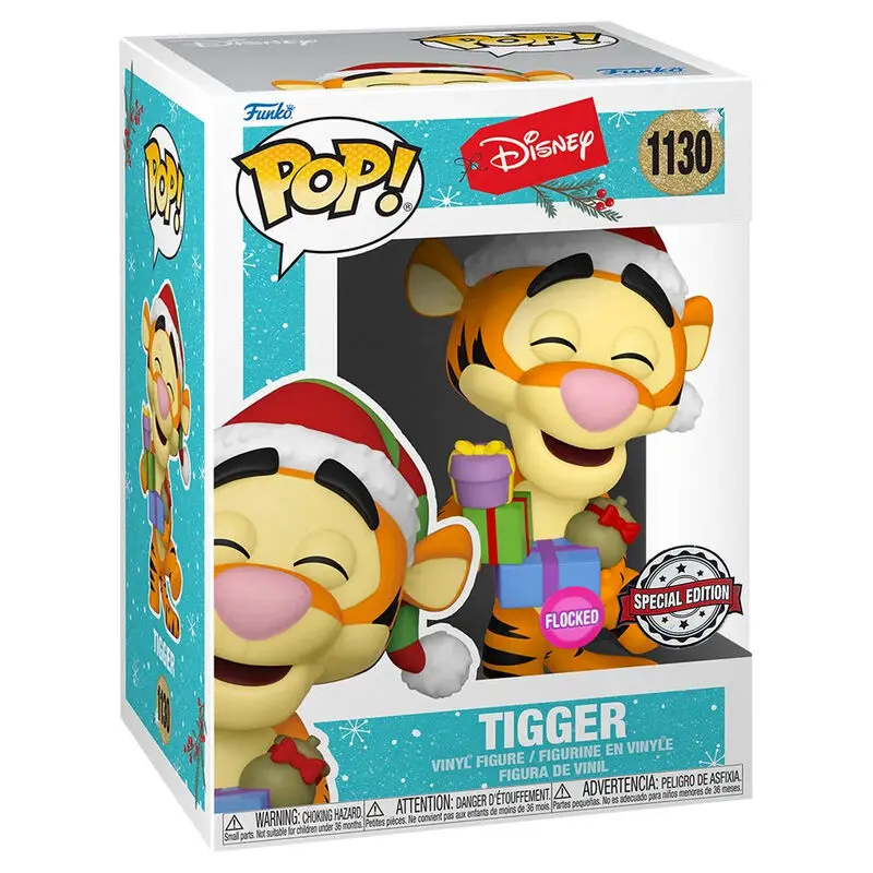 Winnie the Pooh POP! Disney Vinilna Figura Tigger (Flocked) 9 cm fotografija izdelka