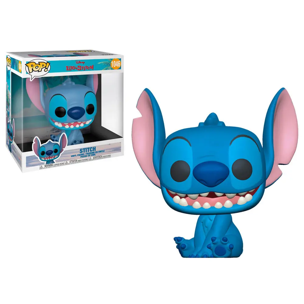 Lilo & Stitch Super Sized Jumbo POP! Games Vinil Figura Stitch 25 cm fotografija izdelka