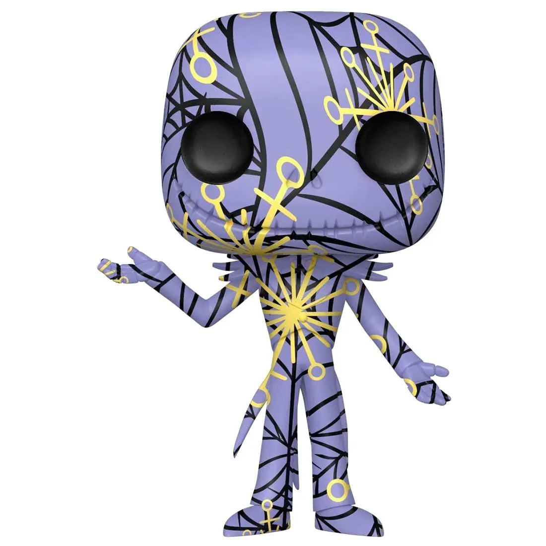 Nightmare before Christmas POP! Disney Artist Series Vinyl Figura Jack s kovčkom 9 cm fotografija izdelka