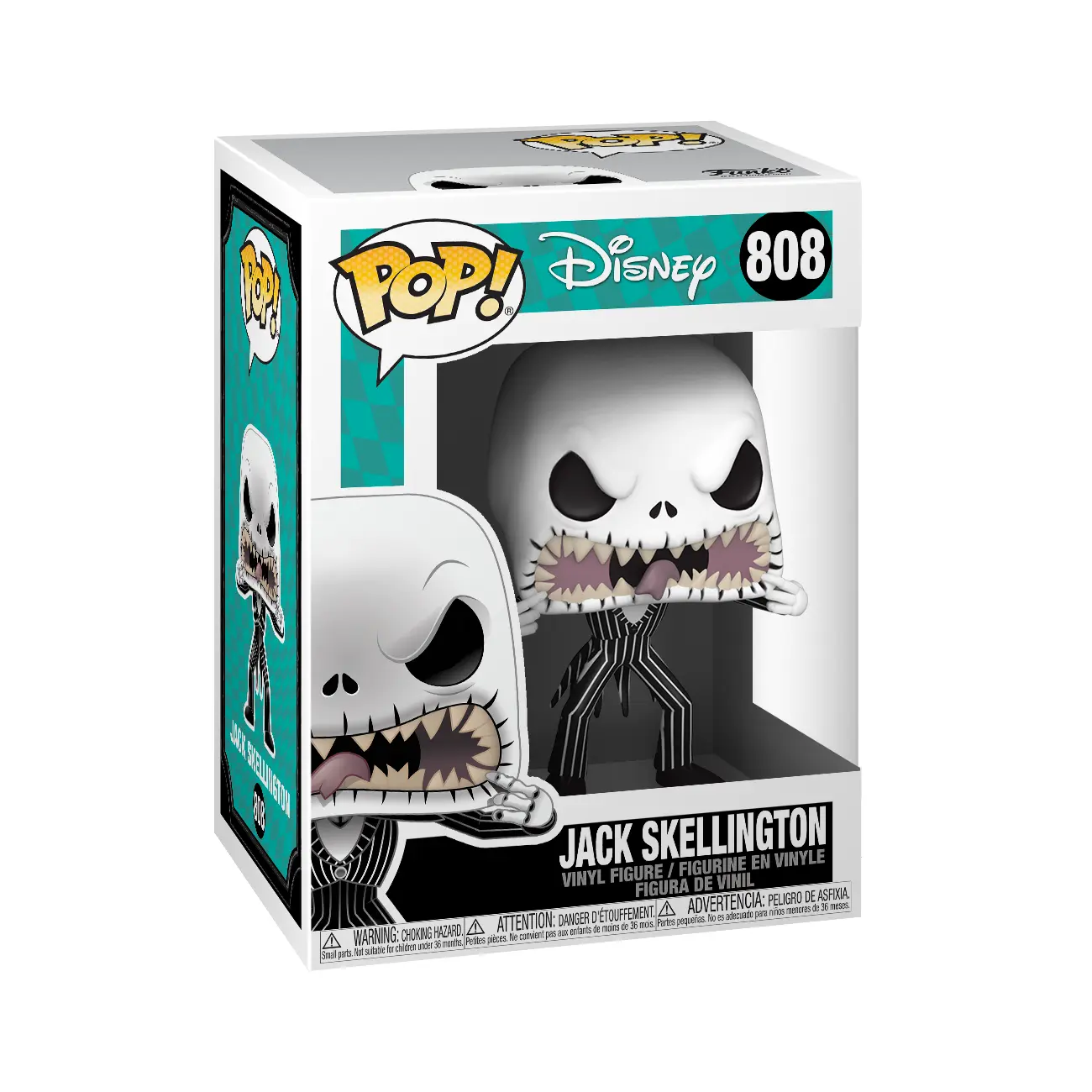 Nightmare before Christmas POP! Disney Vinyl Figurica Jack (Scary Face) 9 cm fotografija izdelka
