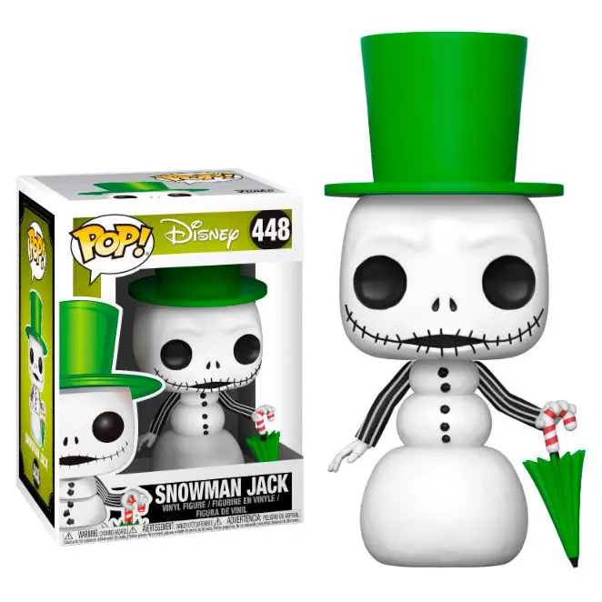 Nightmare before Christmas POP! Movies Vinilna Figura Sneženi mož Jack 9 cm fotografija izdelka