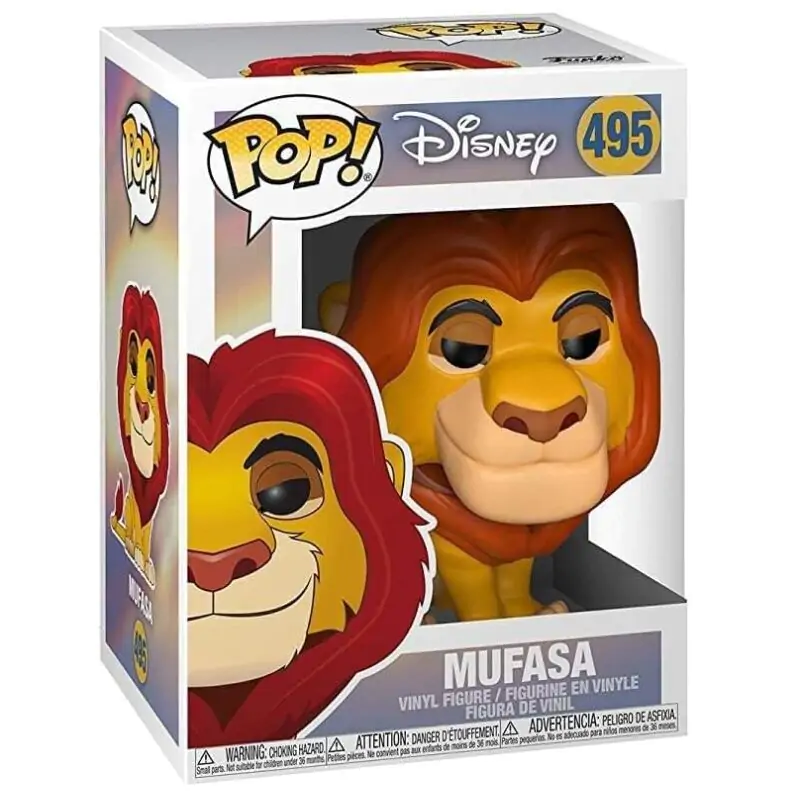 The Lion King POP! Disney Vinyl Figurica Mufasa 9 cm fotografija izdelka