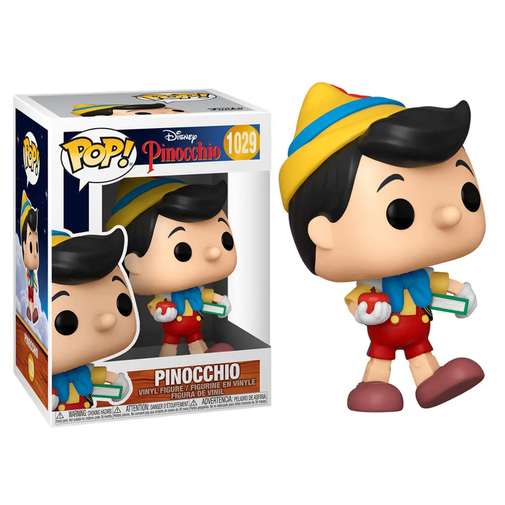 Pinocchio 80th Anniversary POP! Disney Vinyl figura School Bound Pinocchio 9 cm fotografija izdelka