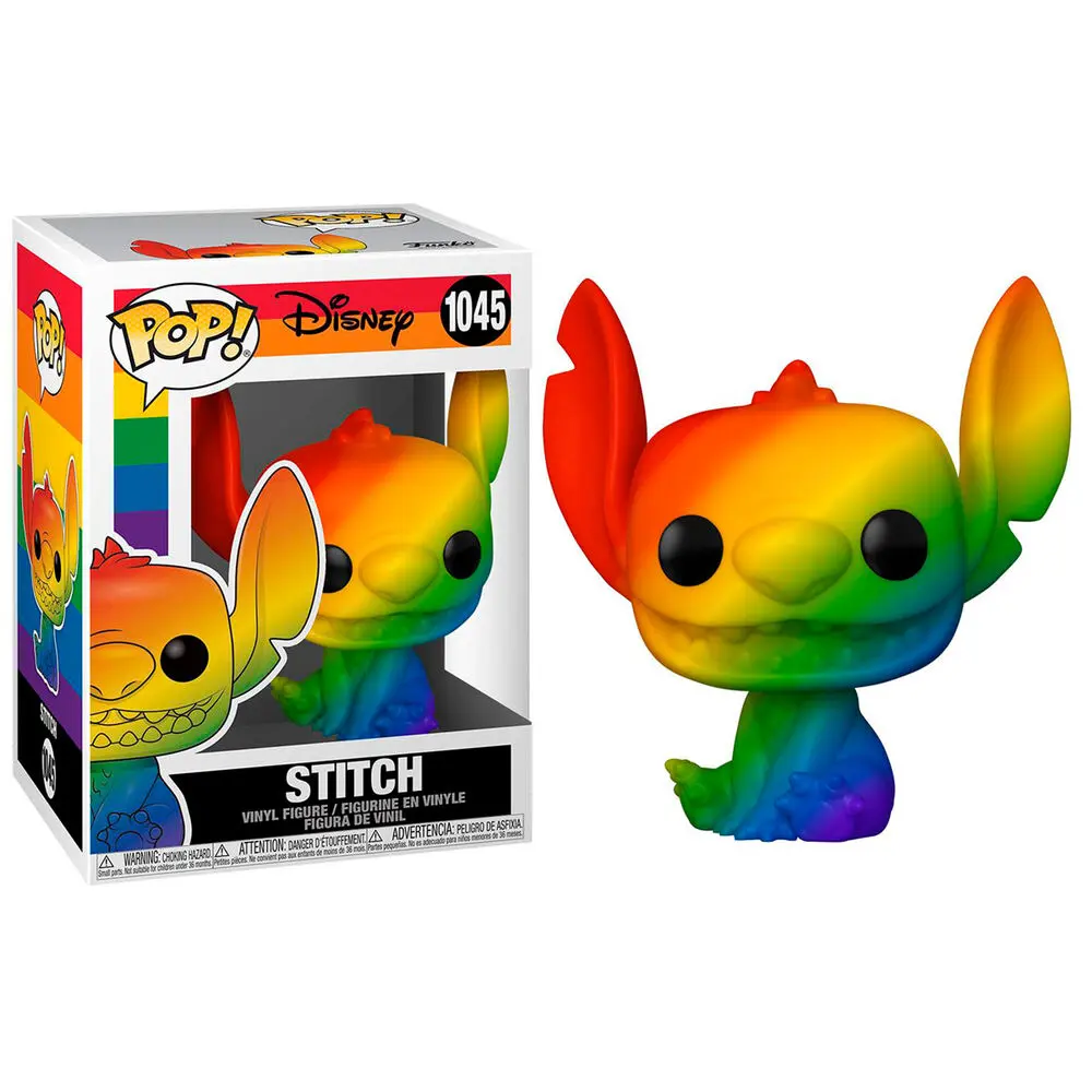 Lilo & Stitch POP! Pride Vinyl Figure Stitch (RNBW) 9 cm -> Lilo & Stitch POP! Pride Vinilna Figura Stitch (RNBW) 9 cm fotografija izdelka