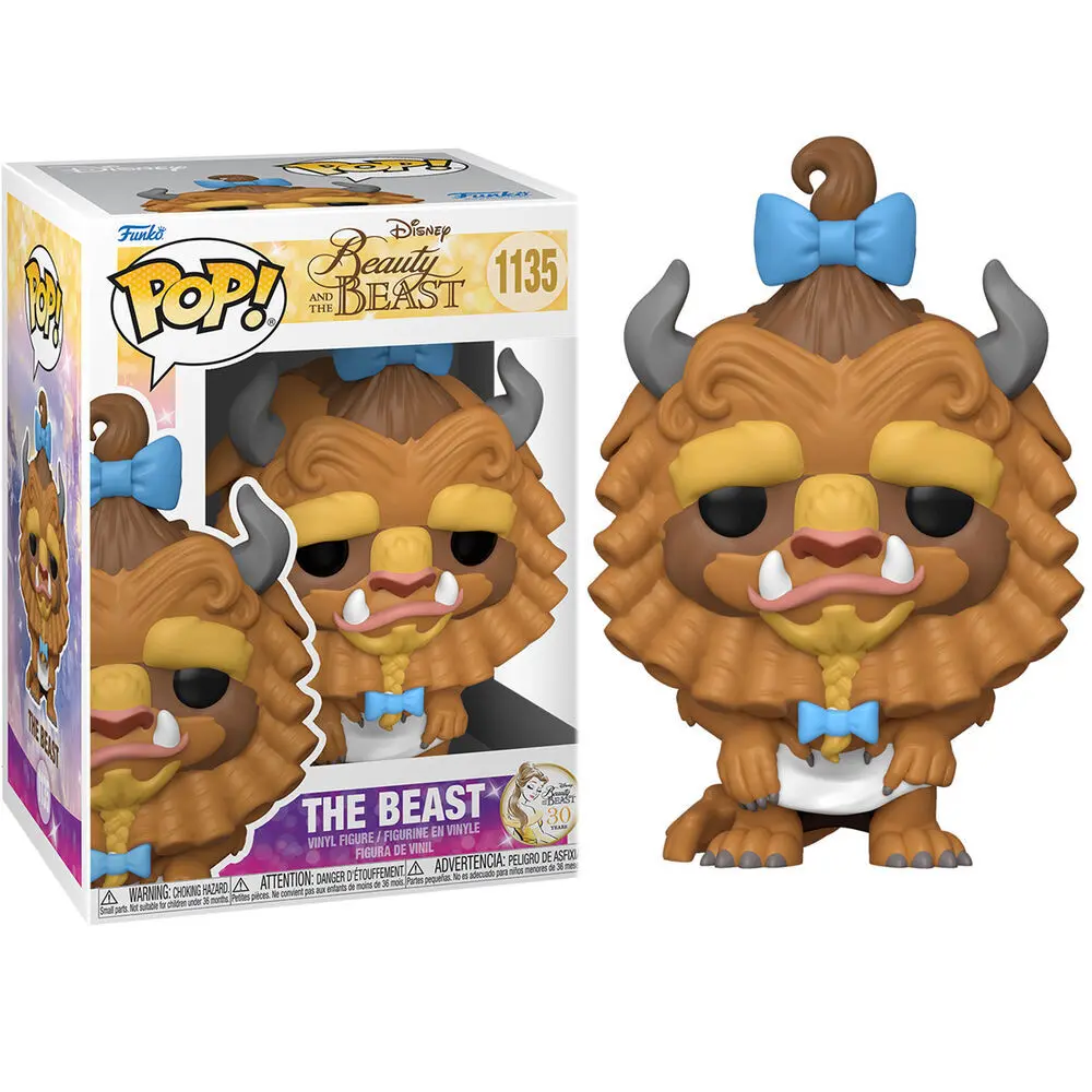 Beauty and the Beast POP! Movies Vinyl Figura Zver s kodri 9 cm fotografija izdelka