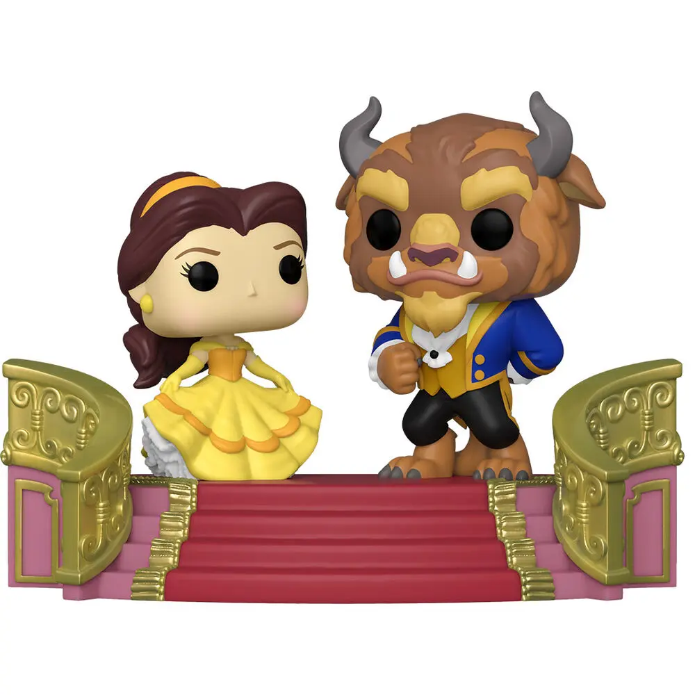 Beauty and the Beast POP Moment! Vinyl Figure 2-Pak Formal Belle & Beast 9 cm fotografija izdelka