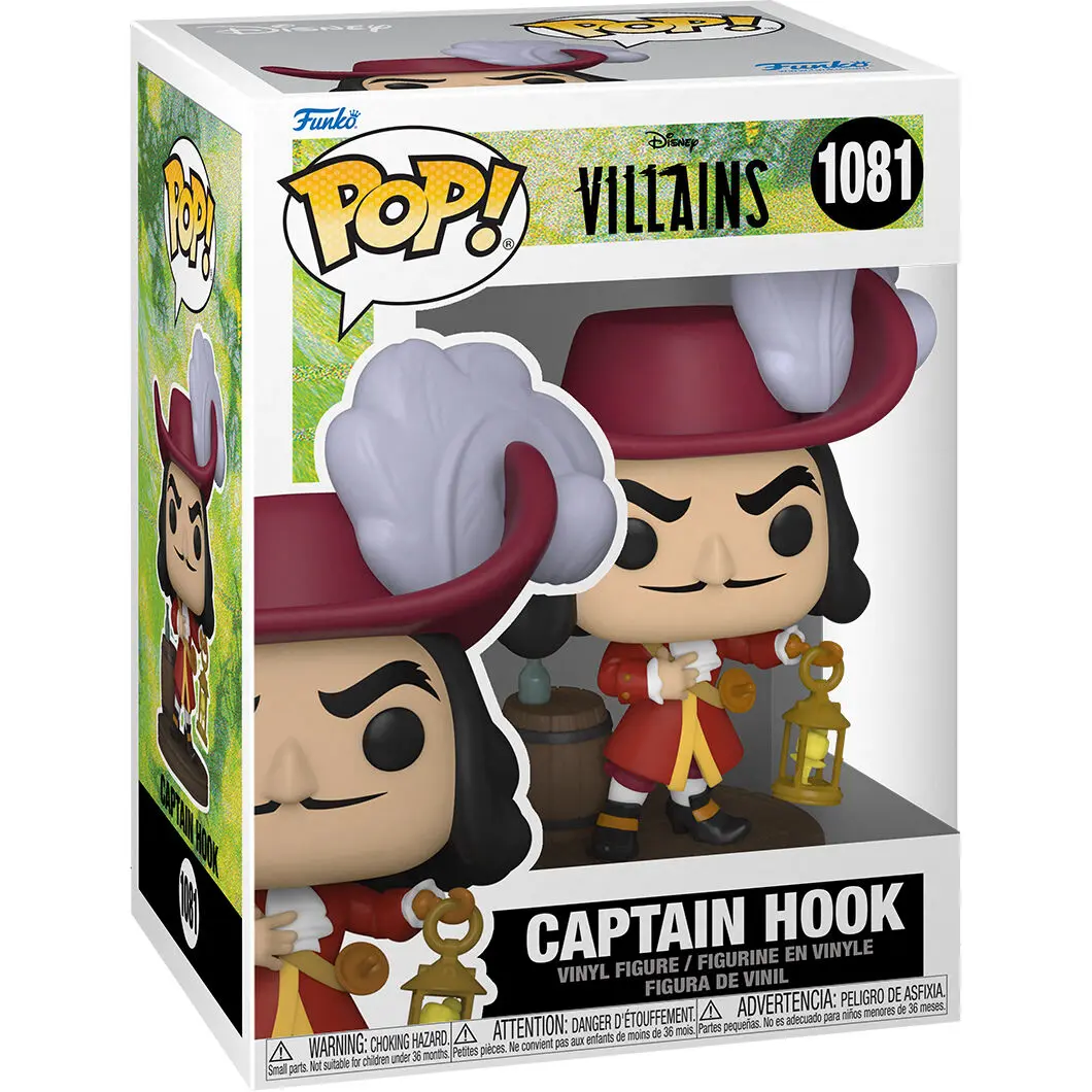 Disney: Villains POP! Disney Vinyl figura Kapitan Kljuka 9 cm fotografija izdelka