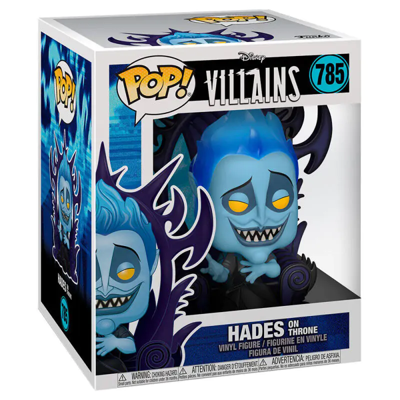 Hercules 25th Anniversary POP! Deluxe Movies Vinil Figura Hades na prestolu 9 cm fotografija izdelka