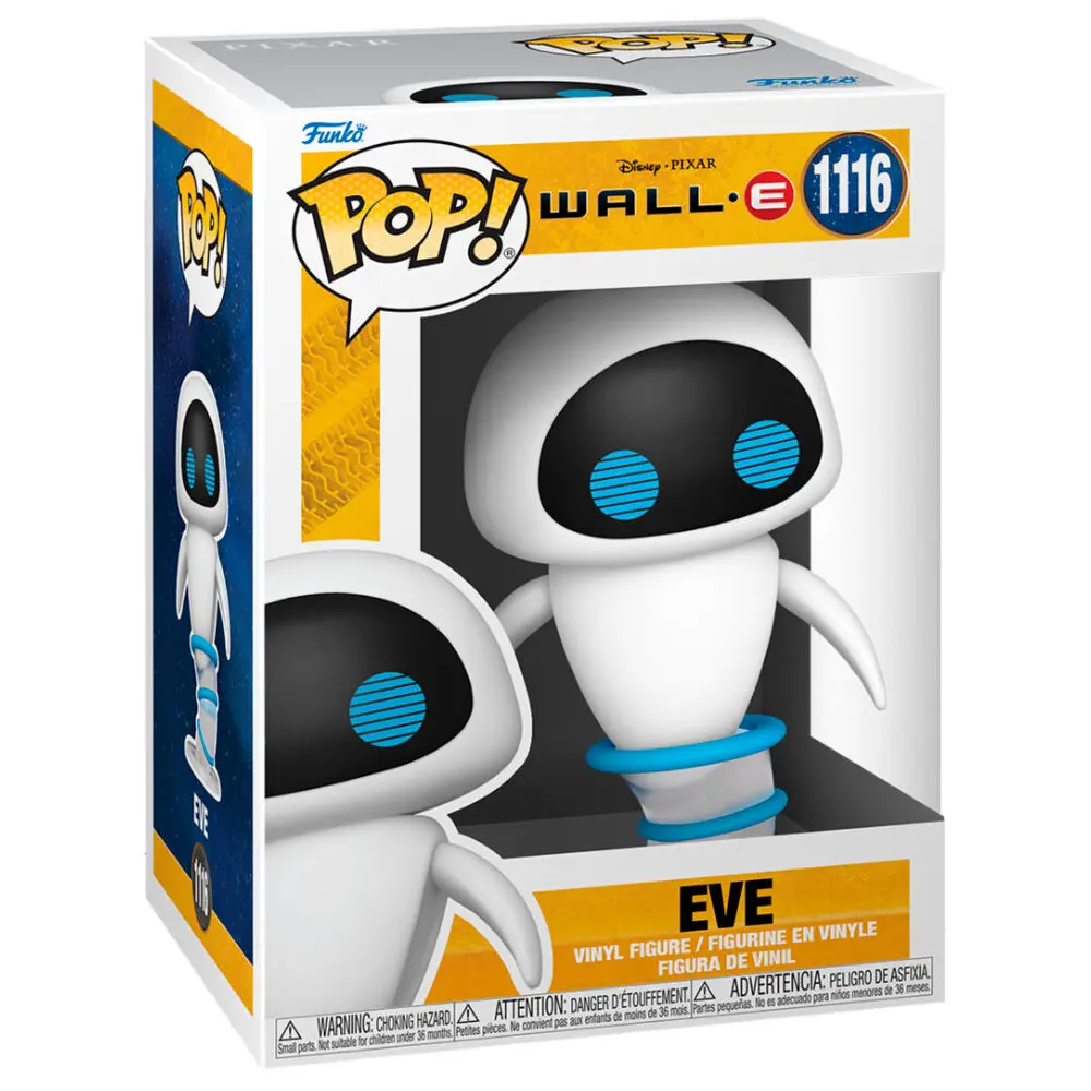 Wall-E POP! Movies Vinyl Figurica Eve Flying 9 cm fotografija izdelka