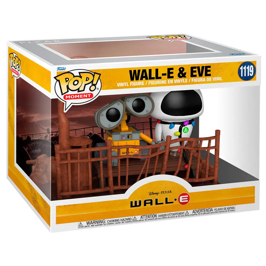 Wall-E POP Moment! Vinilne figure, paket 2 kosov Wall-E & Eve 9 cm fotografija izdelka