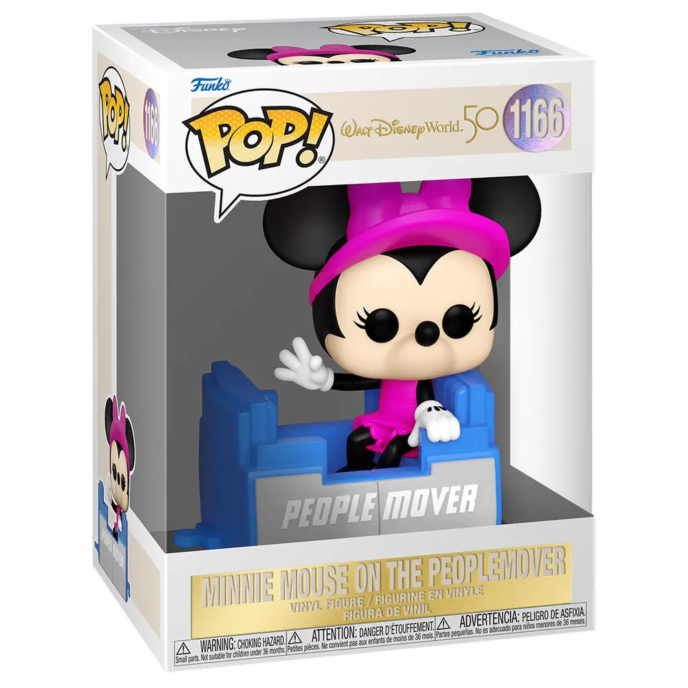 Walt Disney World 50th Anniversary POP! Disney Vinyl Figurica People Mover Minnie 9 cm fotografija izdelka