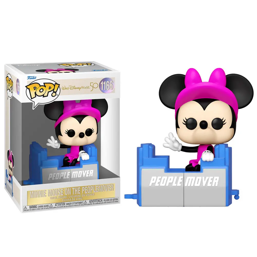 Walt Disney World 50th Anniversary POP! Disney Vinyl Figurica People Mover Minnie 9 cm fotografija izdelka