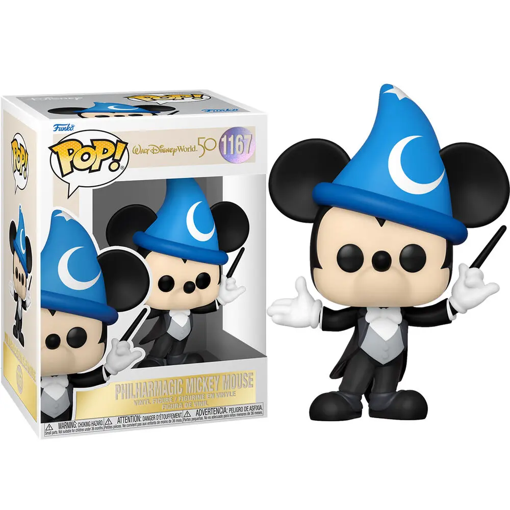 Walt Disney World 50th Anniversary POP! Disney Vinilna Figura Philharmagic Mickey 9 cm fotografija izdelka