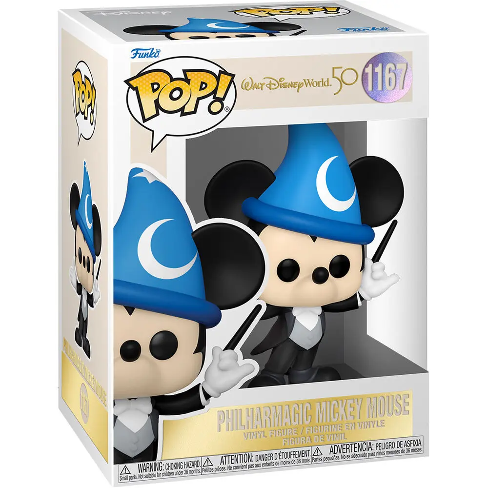 Walt Disney World 50th Anniversary POP! Disney Vinilna Figura Philharmagic Mickey 9 cm fotografija izdelka