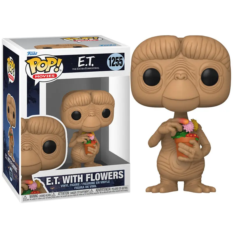 E.T. the Extra-Terrestrial POP! Vinyl Figure E.T. s cvetjem 9 cm fotografija izdelka