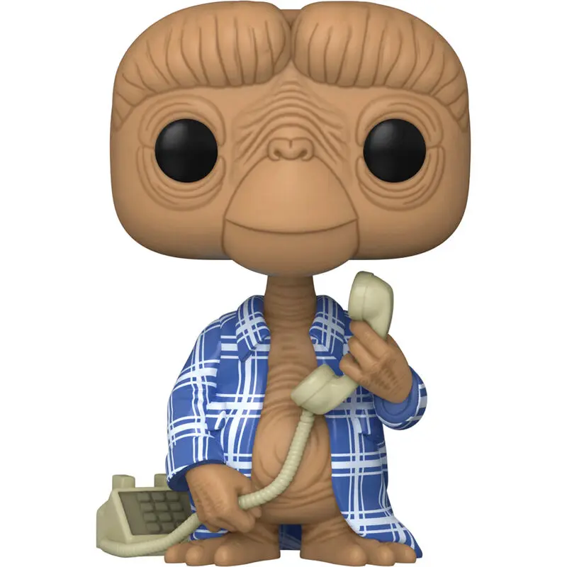 E.T. the Extra-Terrestrial POP! Vinilna figura E.T. v flanelu 9 cm fotografija izdelka