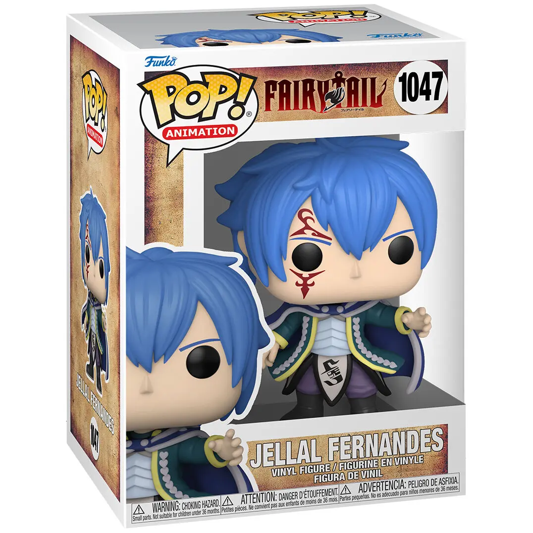 Fairy Tail POP! Animation Vinyl Figurica Jellal Fernandes 9 cm fotografija izdelka