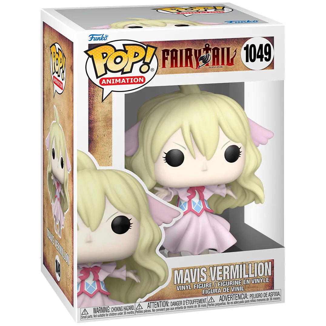 Fairy Tail POP! Animation Vinilna Figura Mavis Vermillion 9 cm fotografija izdelka