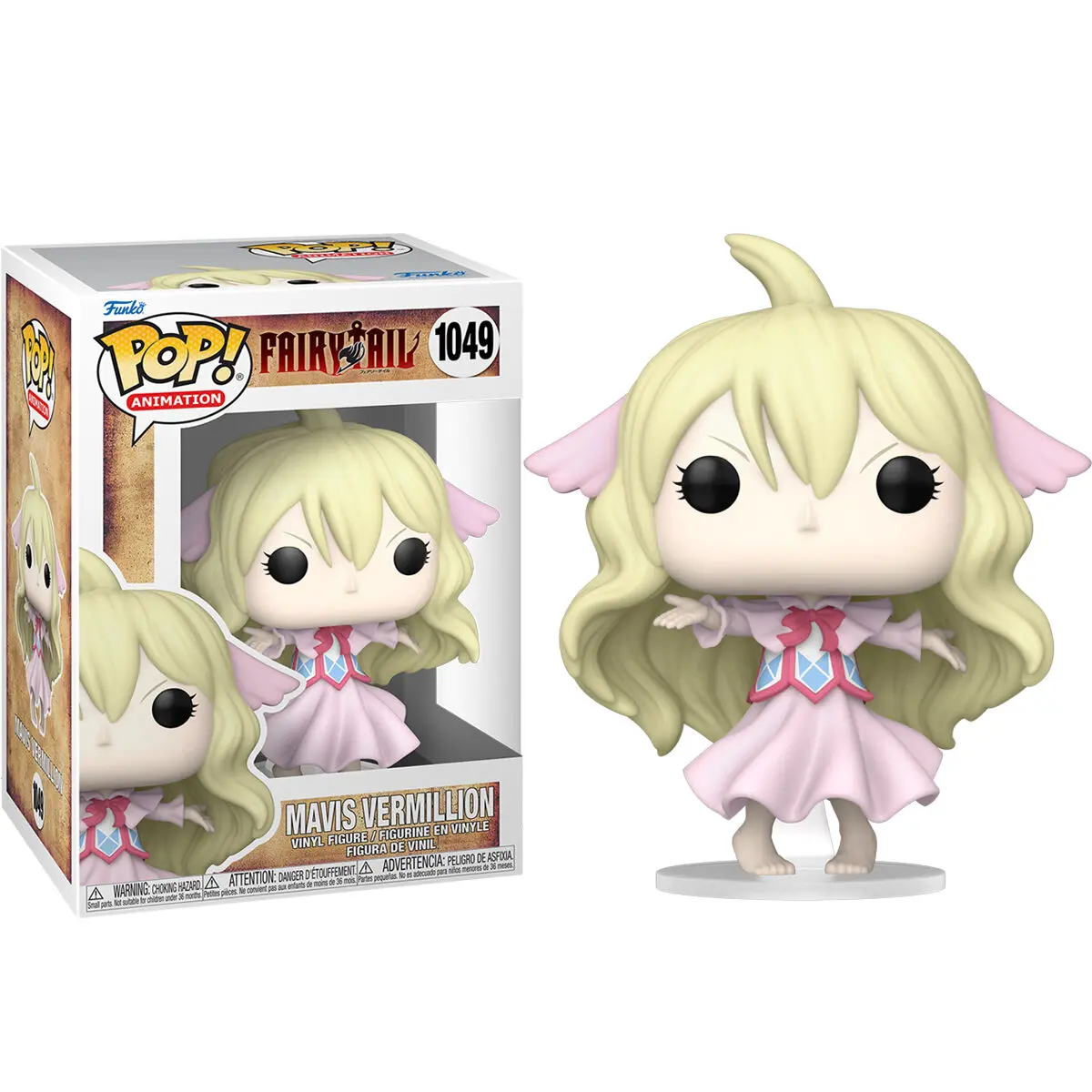 Fairy Tail POP! Animation Vinilna Figura Mavis Vermillion 9 cm fotografija izdelka