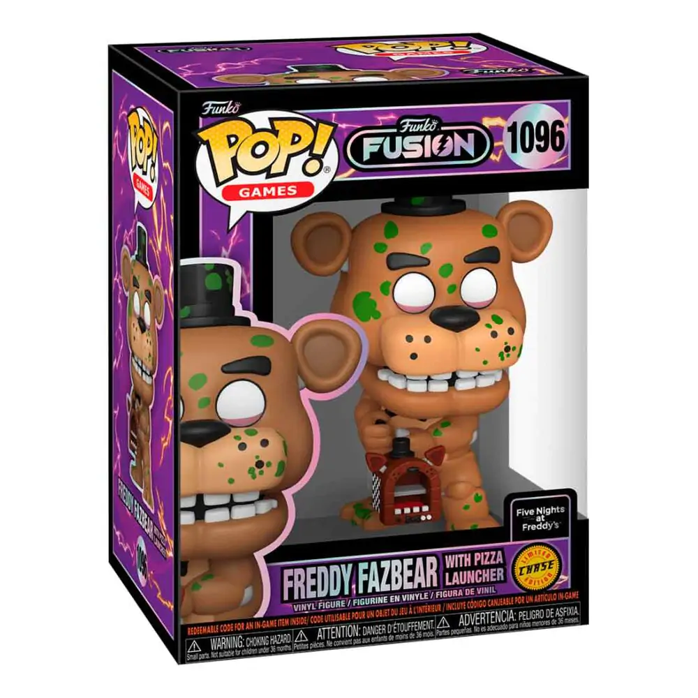 POP figura Funko Fusion Five Nights at Freddys Freddy Fazbear z Pizza Launcher Chase fotografija izdelka