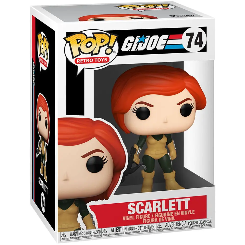 G.I. Joe POP! Vinilna figura Scarlett 9 cm fotografija izdelka