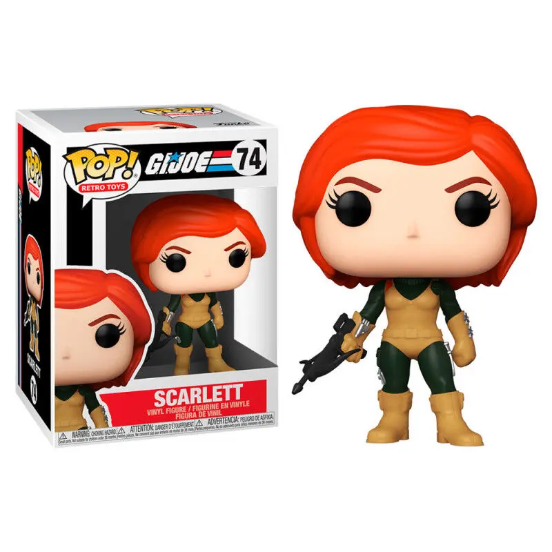 G.I. Joe POP! Vinilna figura Scarlett 9 cm fotografija izdelka