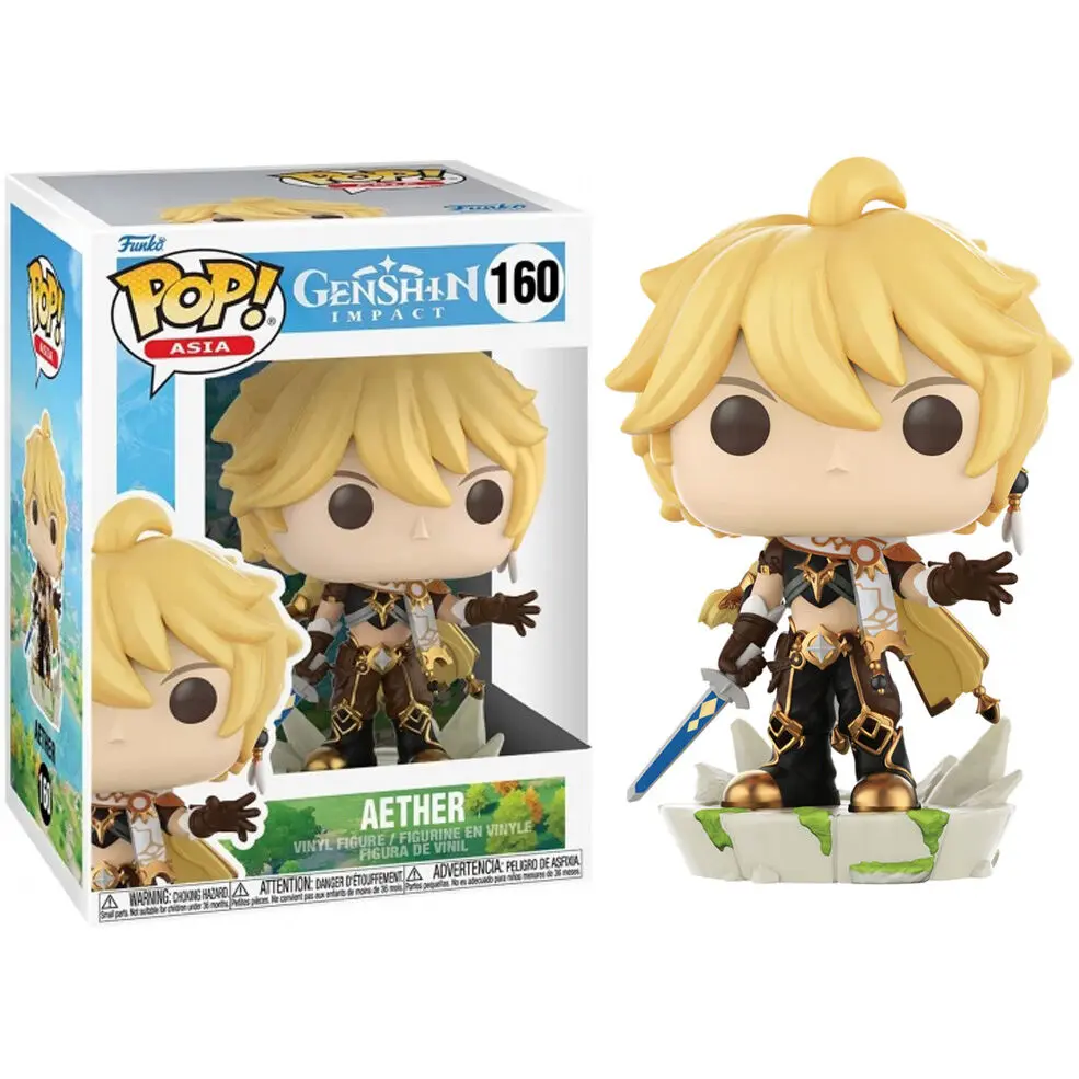 Genshin Impact POP! Games Vinil Figura Aether 9 cm fotografija izdelka