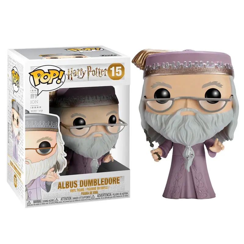 Harry Potter POP! Movies Vinilna Figura Dumbledore s Palico 9 cm fotografija izdelka