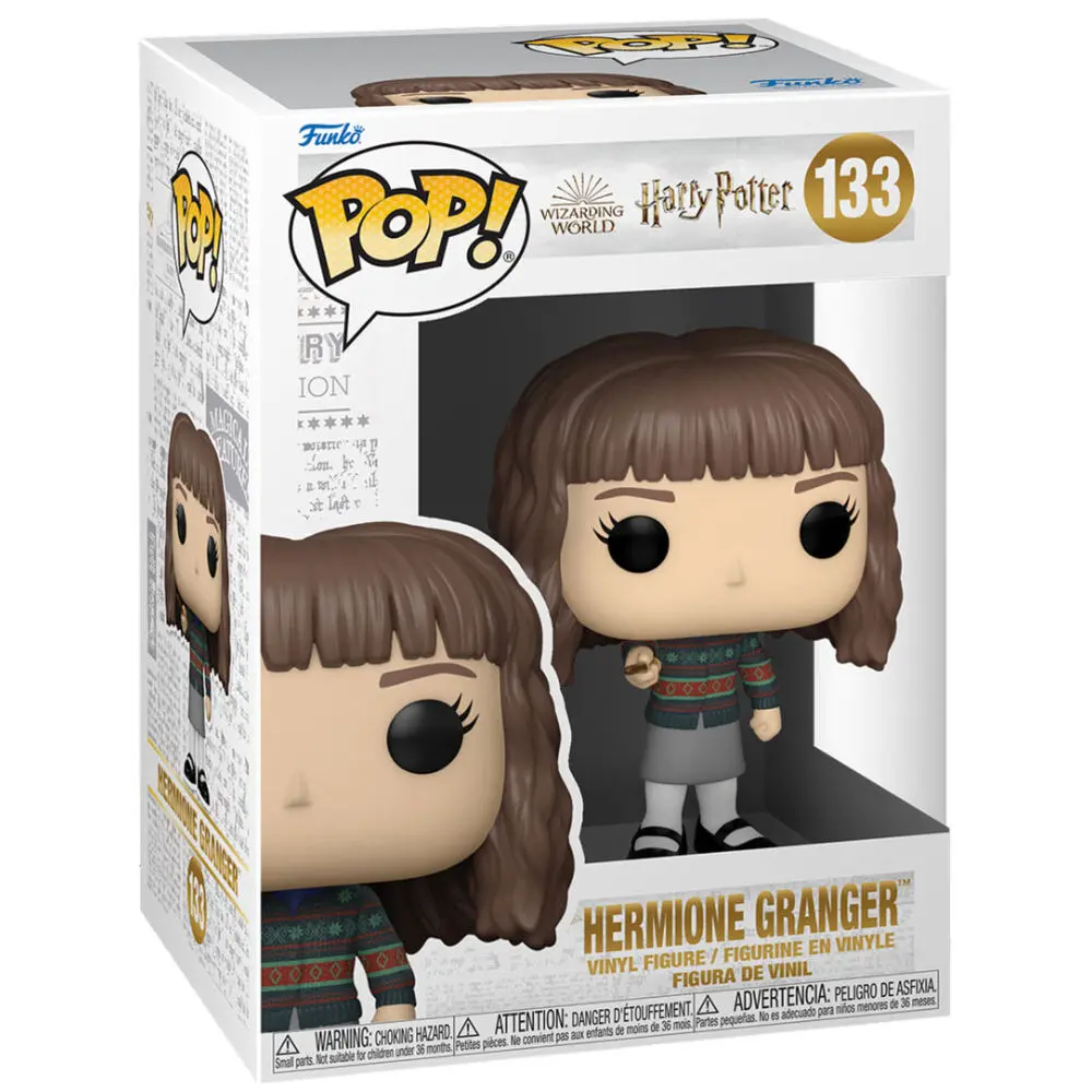 Harry Potter POP! Movies Vinyl Figure Hermione w/Wand 9 cmFigurica iz vinila Hermione s palico 9 cm fotografija izdelka