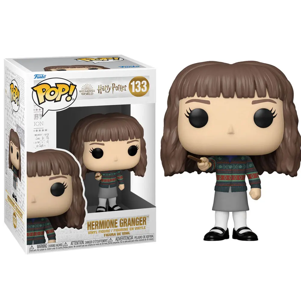 Harry Potter POP! Movies Vinyl Figure Hermione w/Wand 9 cmFigurica iz vinila Hermione s palico 9 cm fotografija izdelka