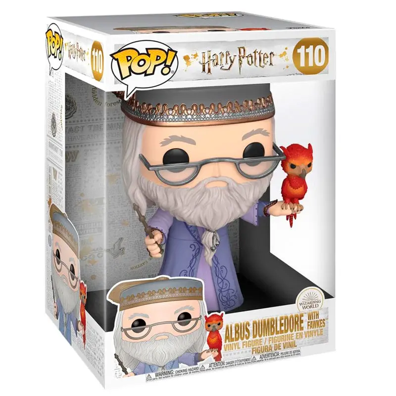 Harry Potter Super Sized POP! Movies vinilna figura Dumbledore 25 cm fotografija izdelka